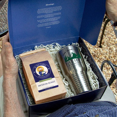 Image of Father's Day Steel Tumbler and Coffee Gift Box