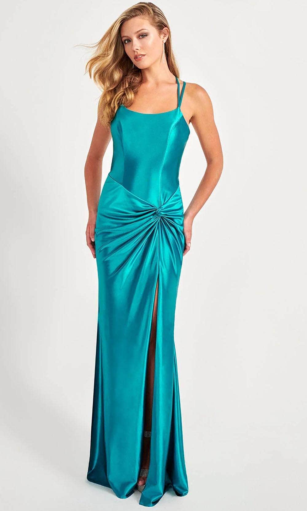Image of Faviana 11024 - Twist Front Prom Gown