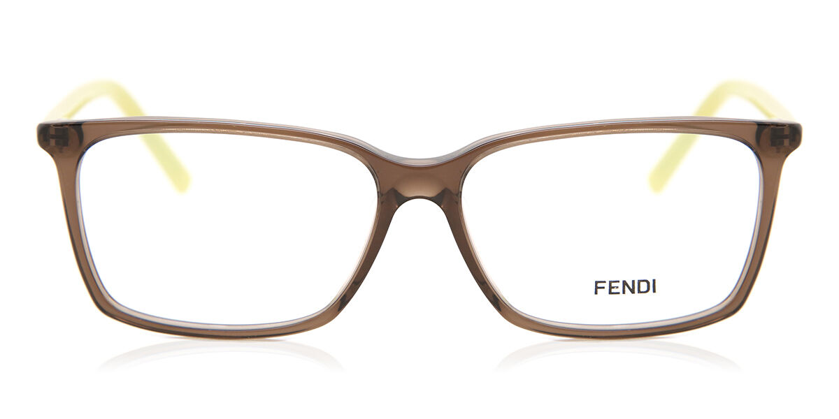 Image of Fendi 945 209 Óculos de Grau Marrons Masculino BRLPT