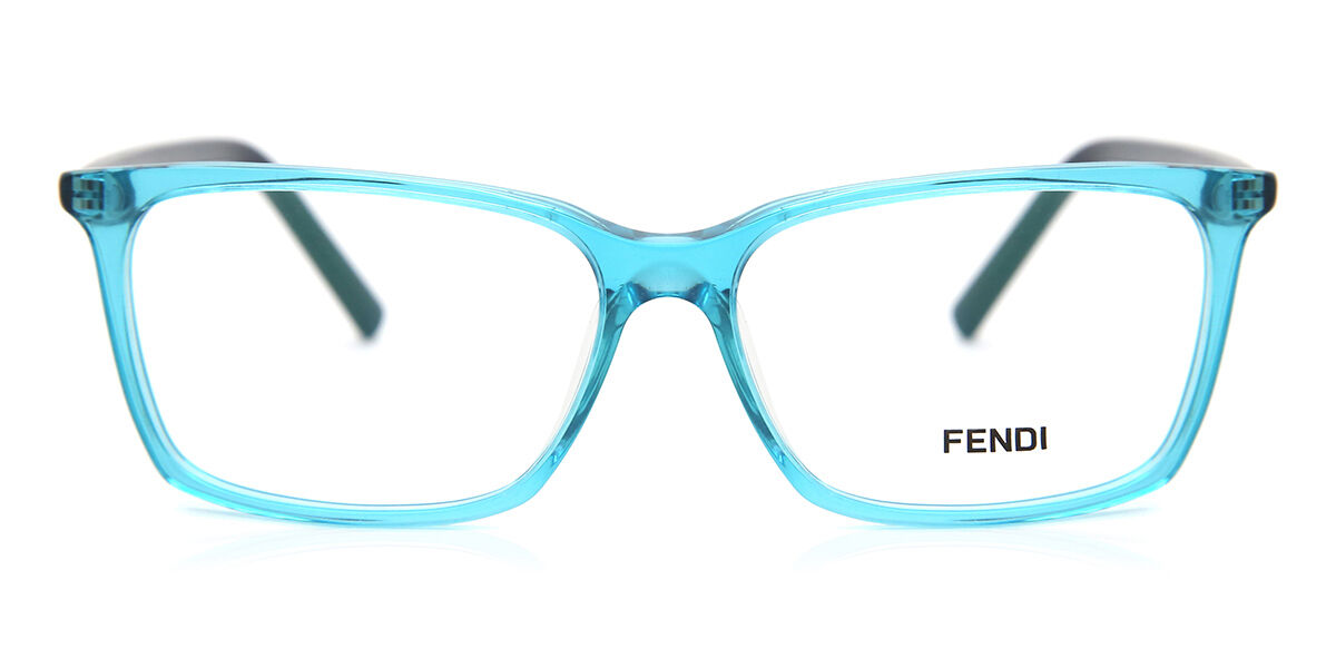 Image of Fendi 945 442 Óculos de Grau Azuis Masculino BRLPT