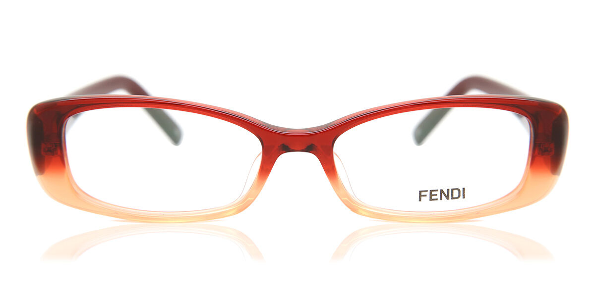 Image of Fendi 967 602 Óculos de Grau Vermelhos Feminino BRLPT