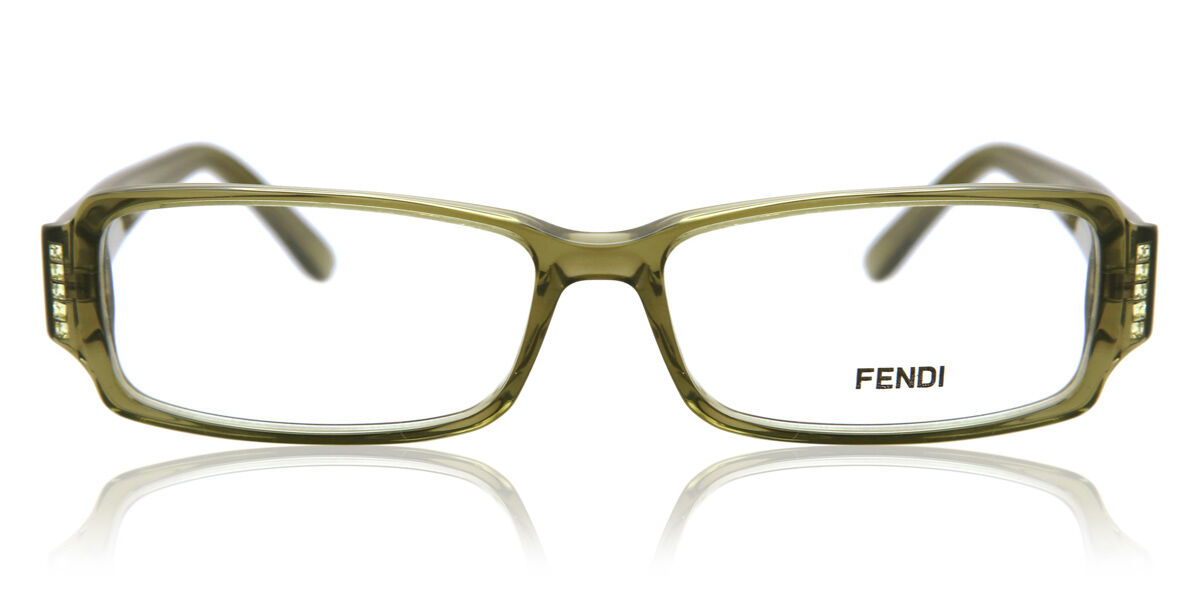 Image of Fendi FS 850R 662 Óculos de Grau Verdes Masculino BRLPT