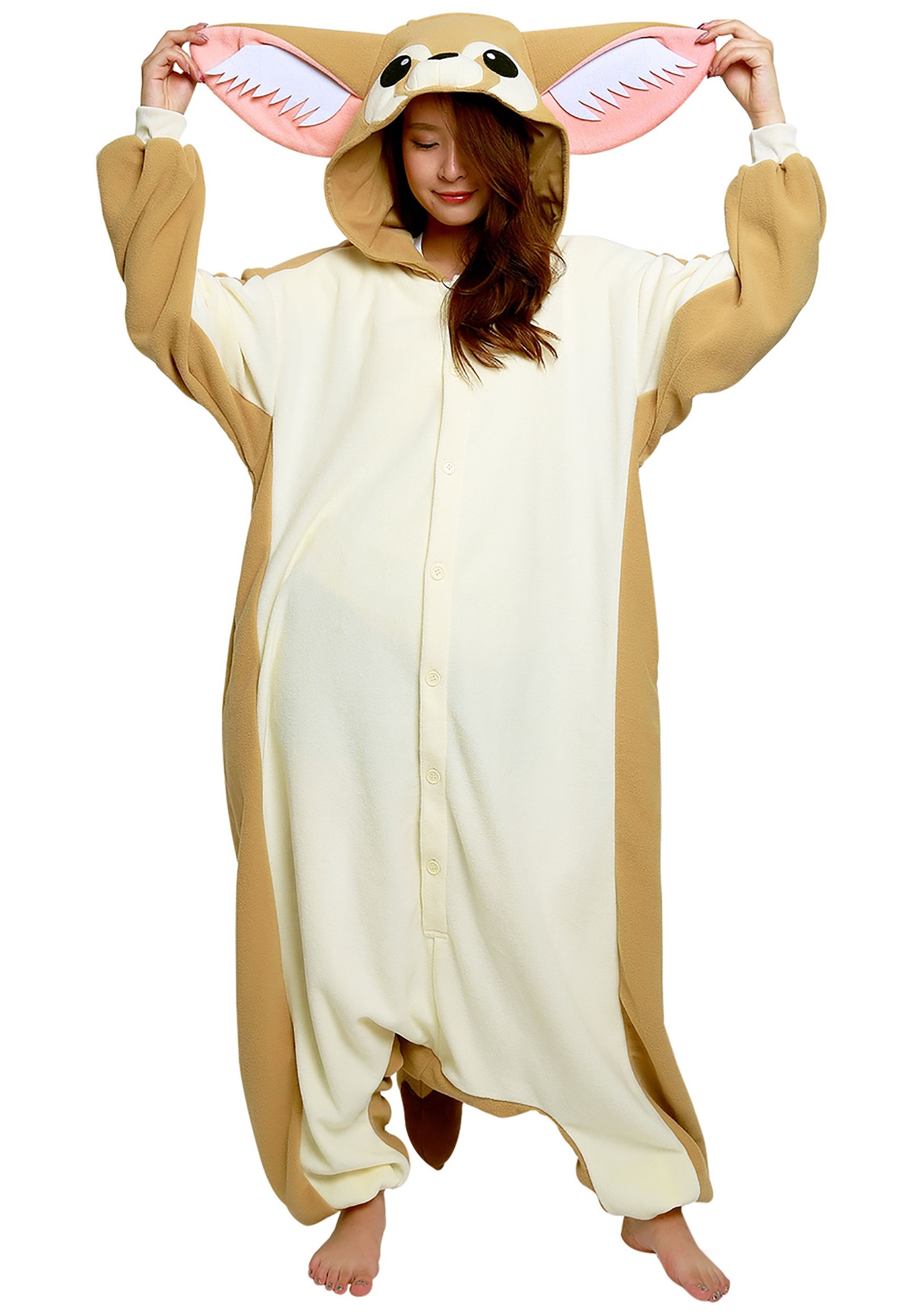 Image of Fennec Fox Adult Kigurumi ID SZSZCKG2899-ST