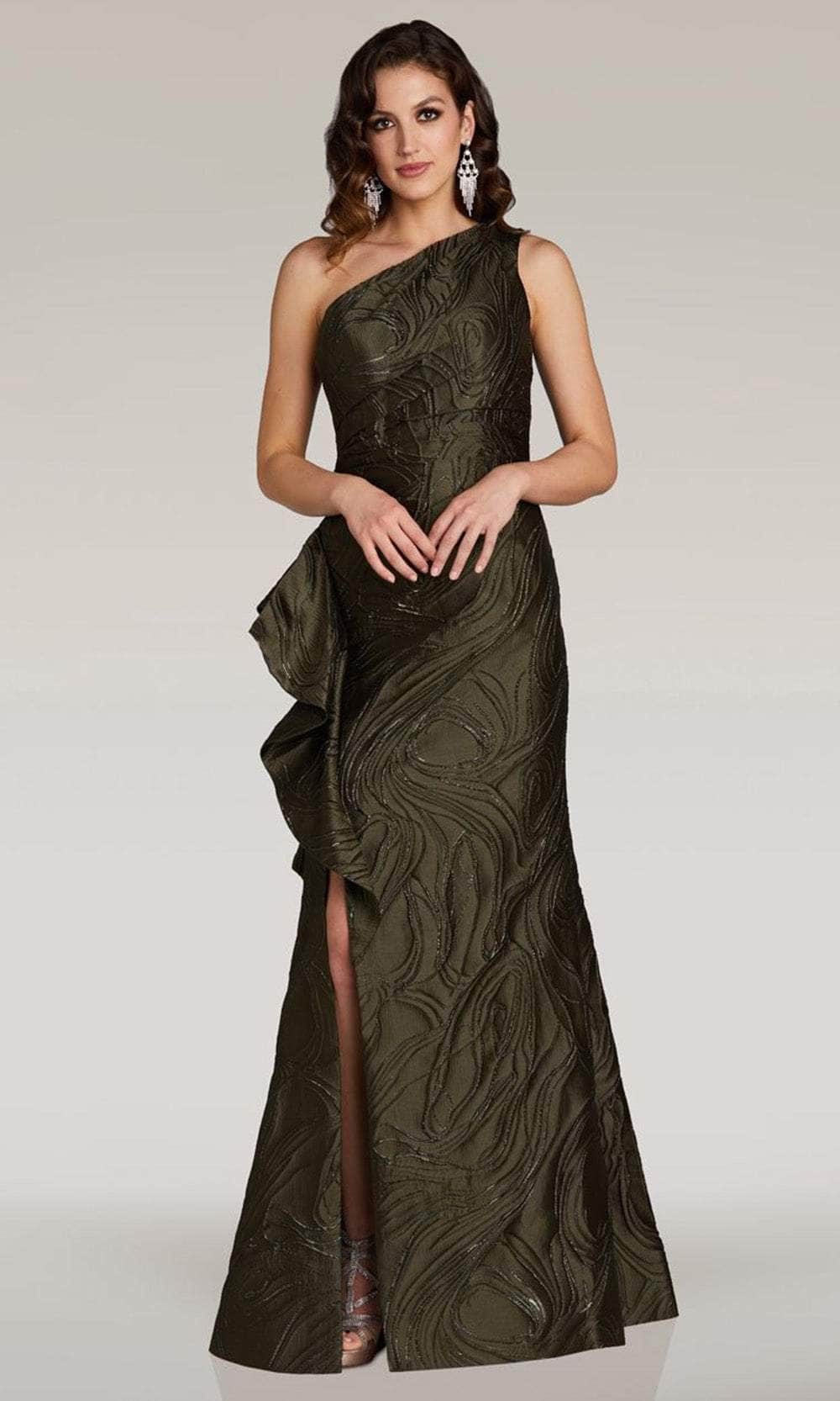 Image of Feriani Couture 18348B - Sleeveless Mermaid Evening Gown