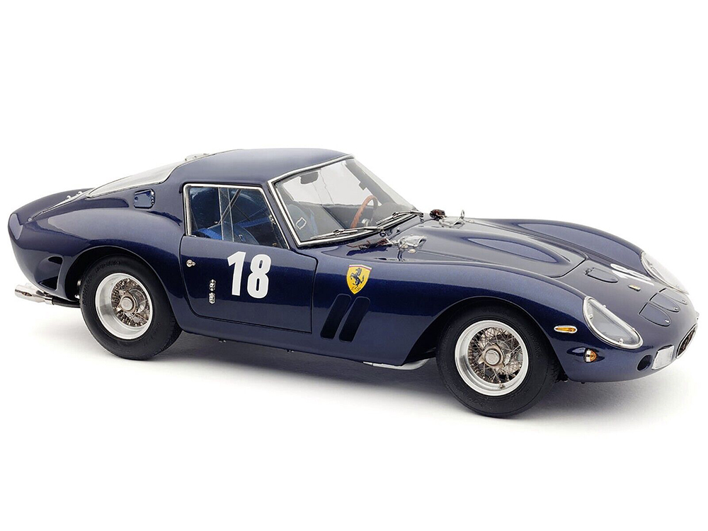 Image of Ferrari 250 GTO 18 Brandon Wang "Monterey Historic Races (Laguna Seca)" (2004) Limited Edition to 2200 pieces Worldwide 1/18 Diecast Model Car by CMC