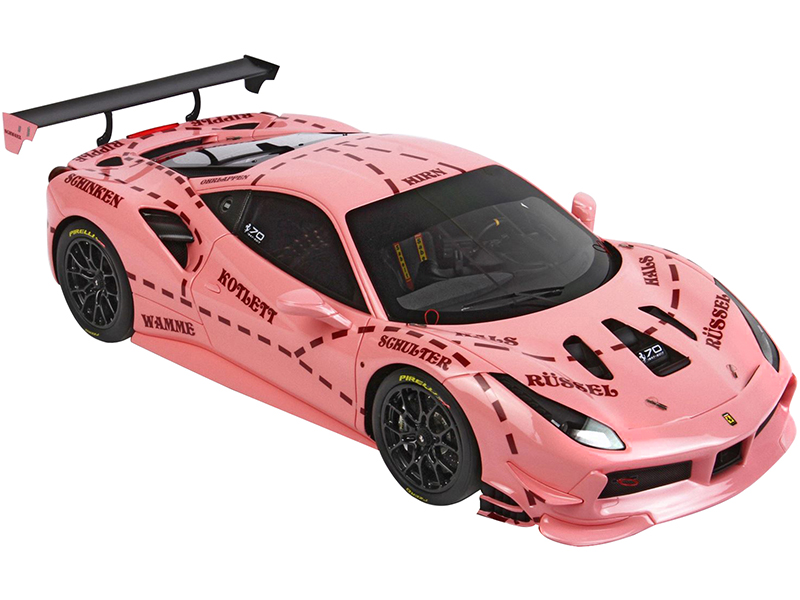 Image of Ferrari 488 Challenge Rolex 24 Hours of Daytona (2018) with DISPLAY CASE Limited Edition to 108 pieces Worldwide 1/18 Model Car by BBR
