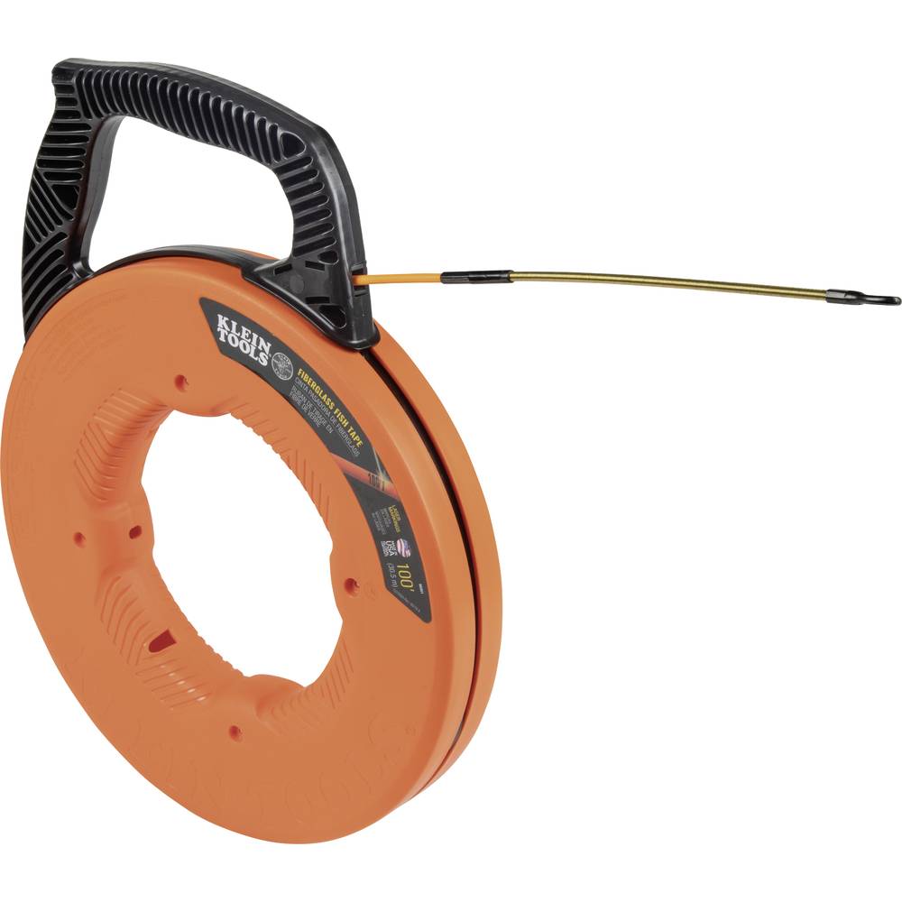 Image of Fiber glass retractable tape with spiral guide head steel 305 m 56351 Klein Tools 1 pc(s)