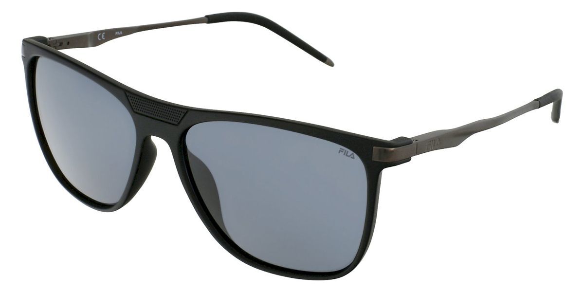 Image of Fila SF9381 Polarized U28P Óculos de Sol Pretos Masculino PRT