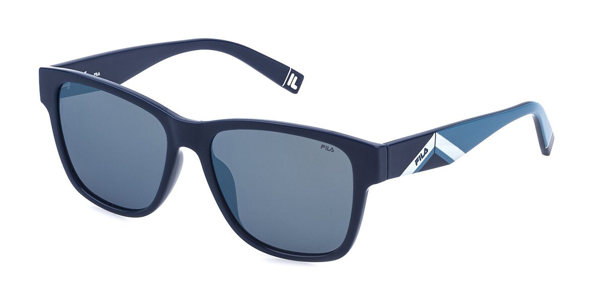 Image of Fila SFI118V D82B 55 Lunettes De Soleil Homme Bleues FR