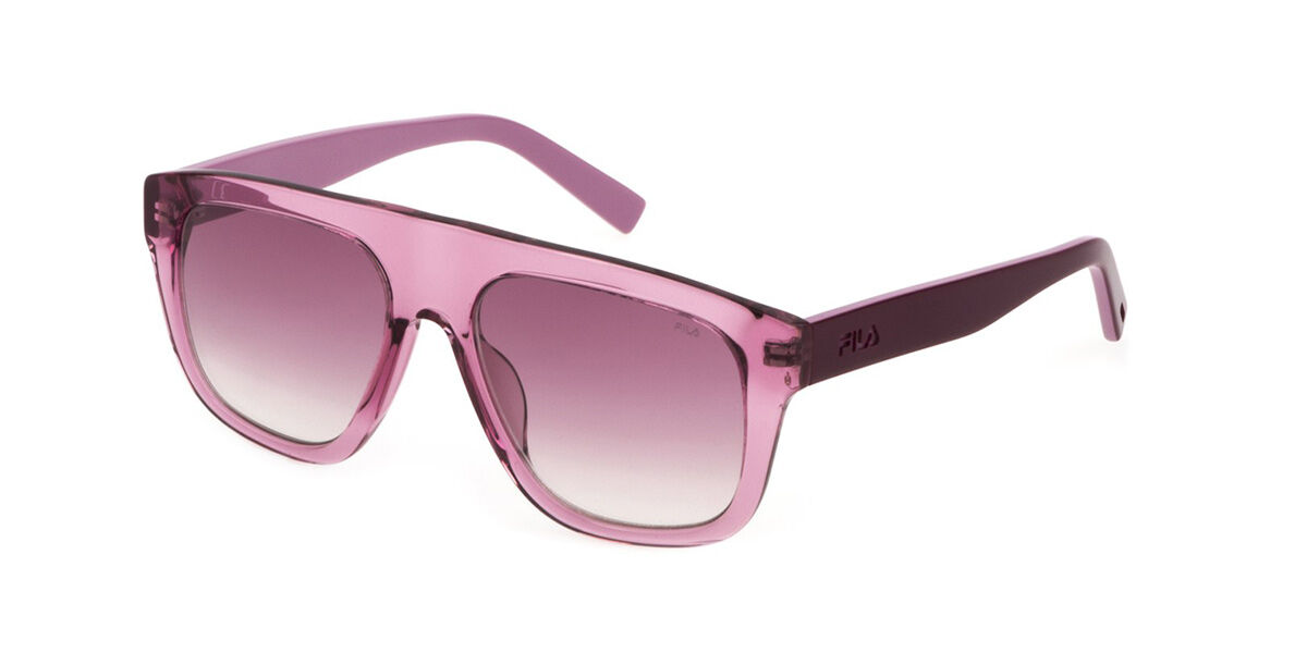 Image of Fila SFI220 09AH 54 Lunettes De Soleil Homme Roses FR