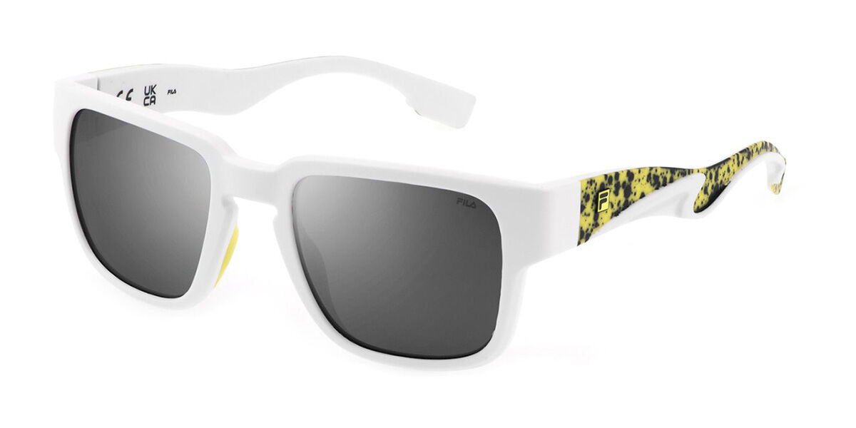 Image of Fila SFI463 Polarized 5WWP Gafas de Sol para Hombre Blancas ESP