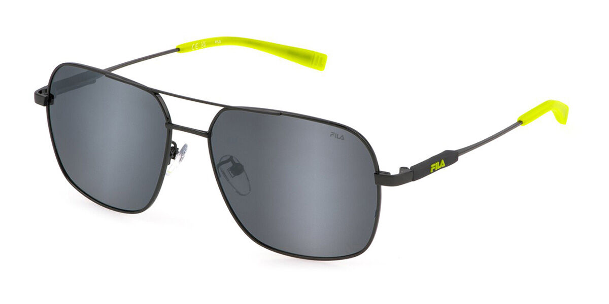 Image of Fila SFI523 Polarized 568P Óculos de Sol Pretos Masculino PRT