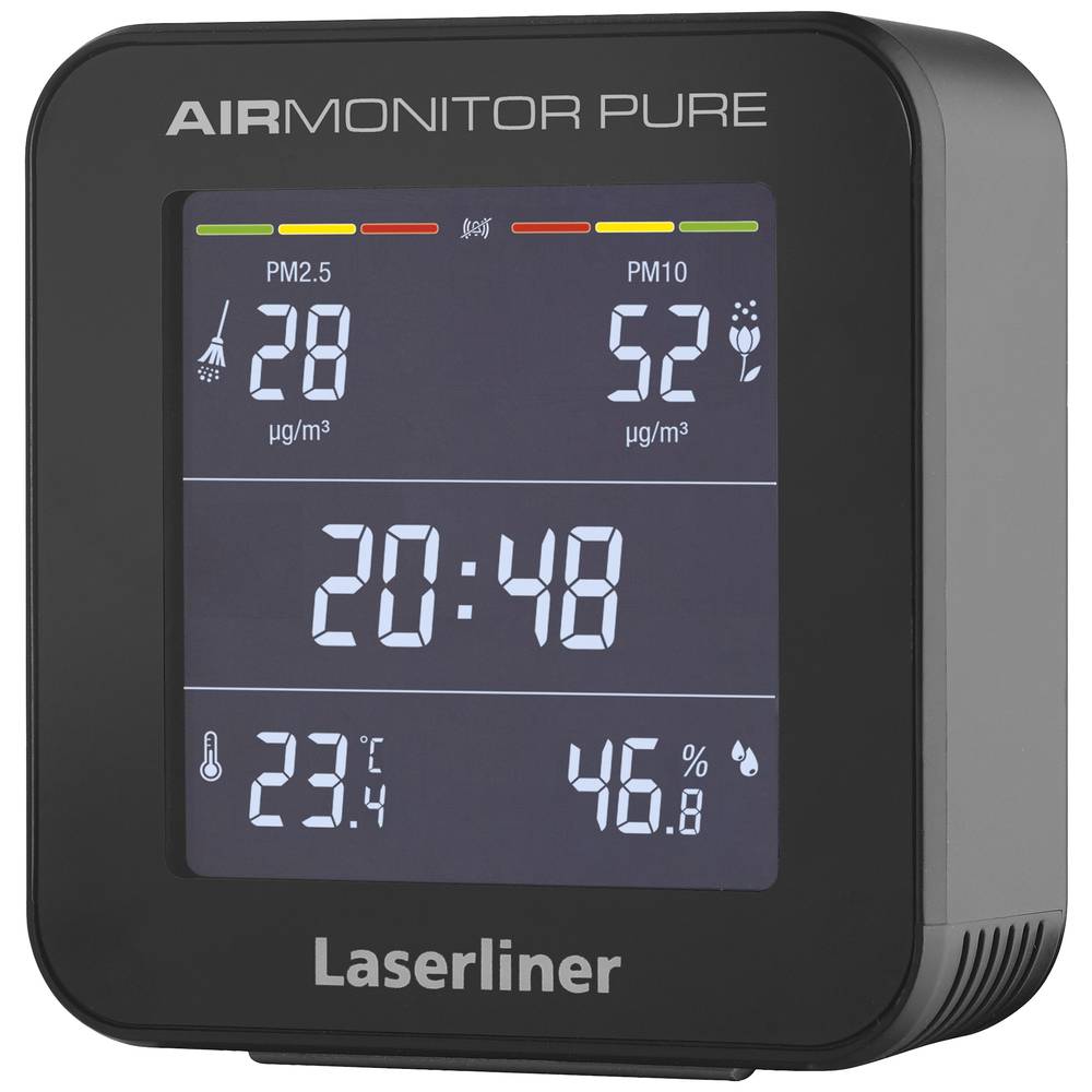 Image of Fine dust detector Laserliner AirMonitor Pure Particulate matter Temperature Humidity Thermometer