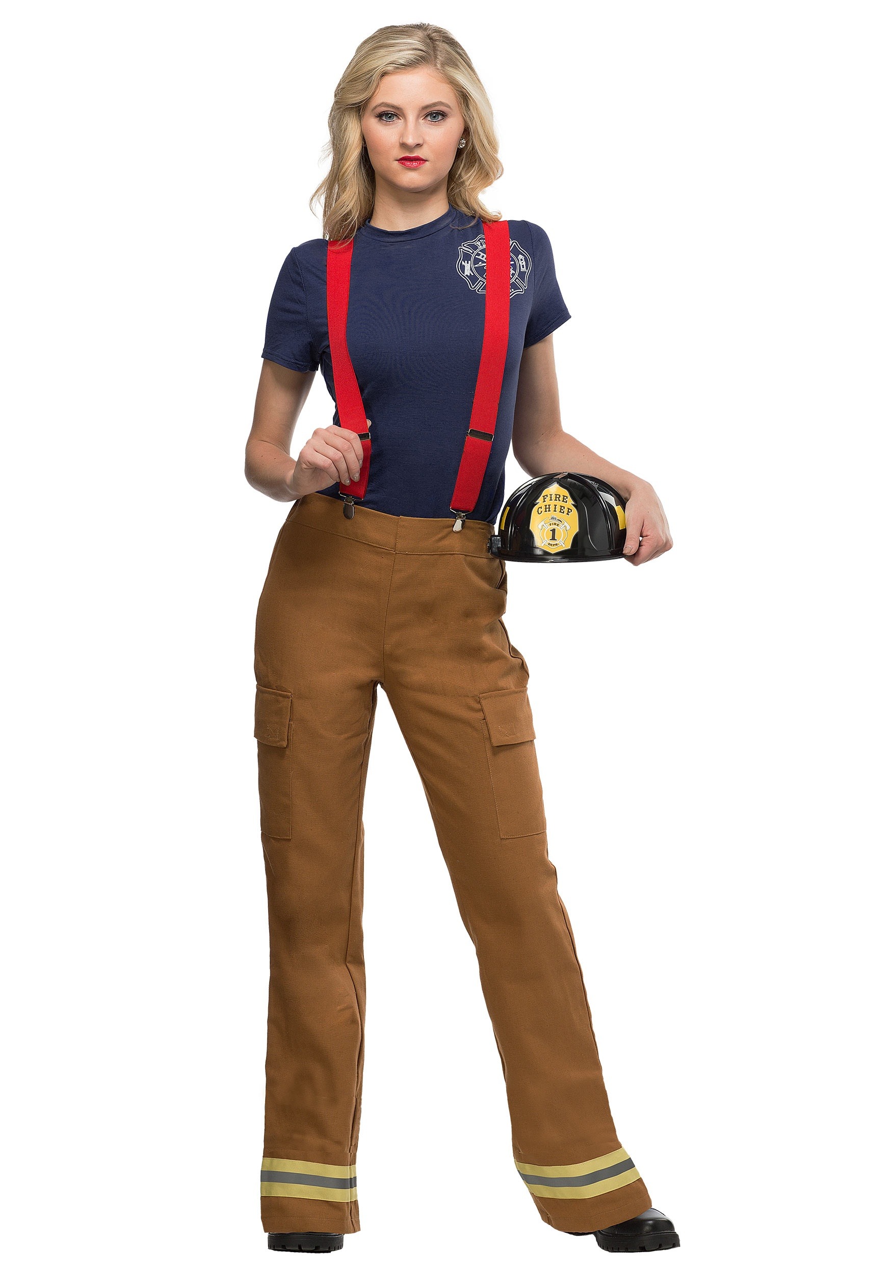 Image of Fire Captain Plus Size Costume for Women ID FUN6240PL-3X