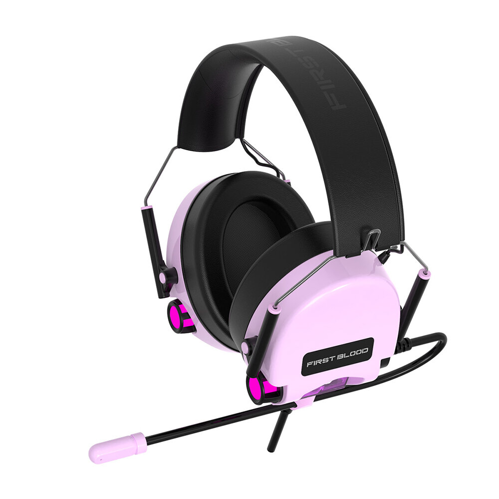 Image of FirstBlood H10 Gaming Headset Foldable Headphone with Virtual 71 One-way Noise Reduction Microphone Colorful Light for