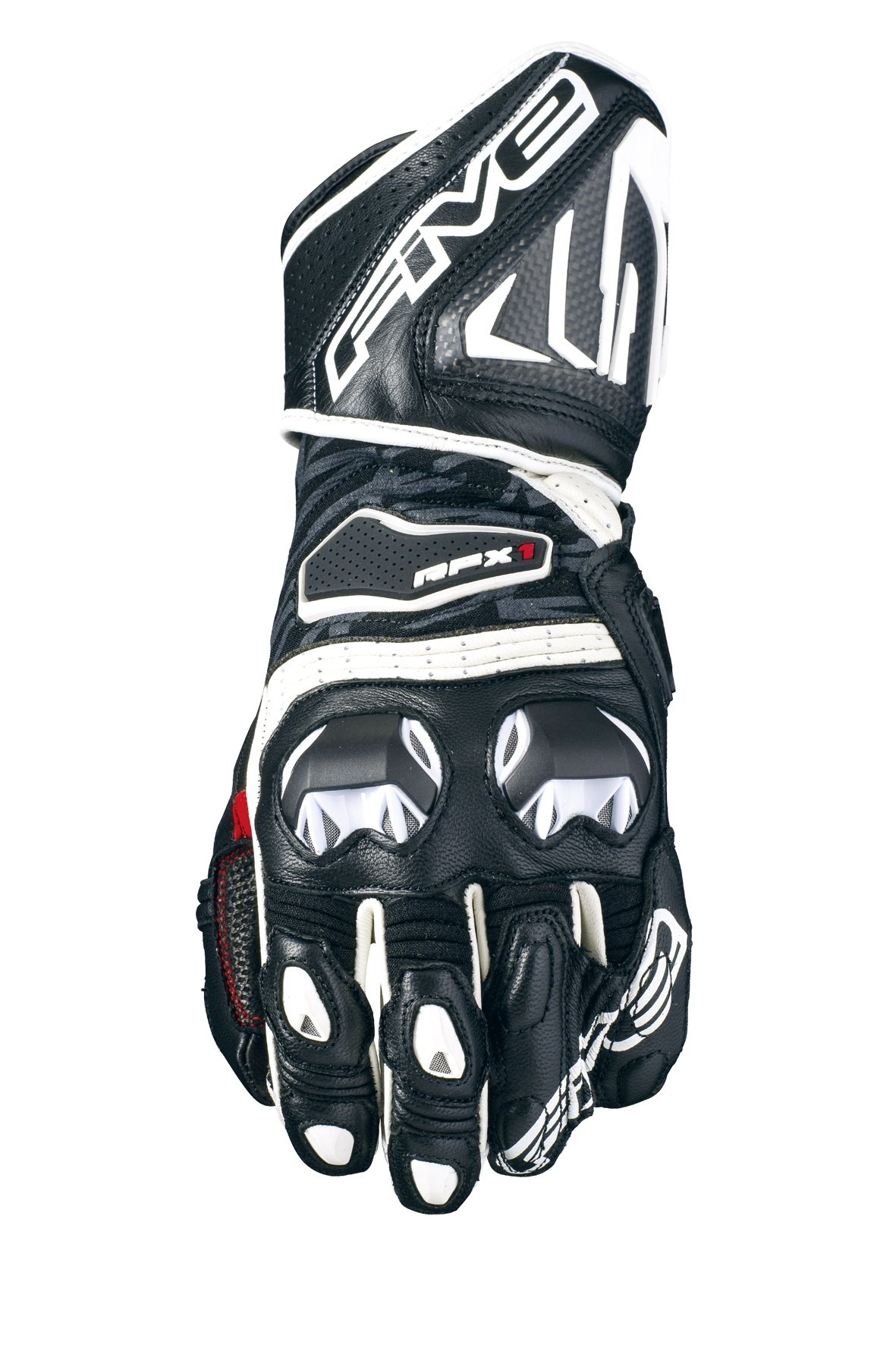 Image of Five RFX1 Schwarz Weiß Handschuhe Größe 2XL