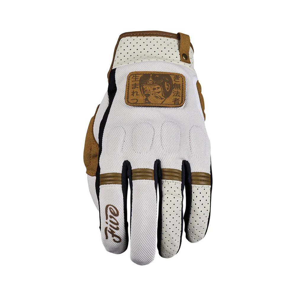Image of Five Scrambler Gloves Taupe Brown Talla L