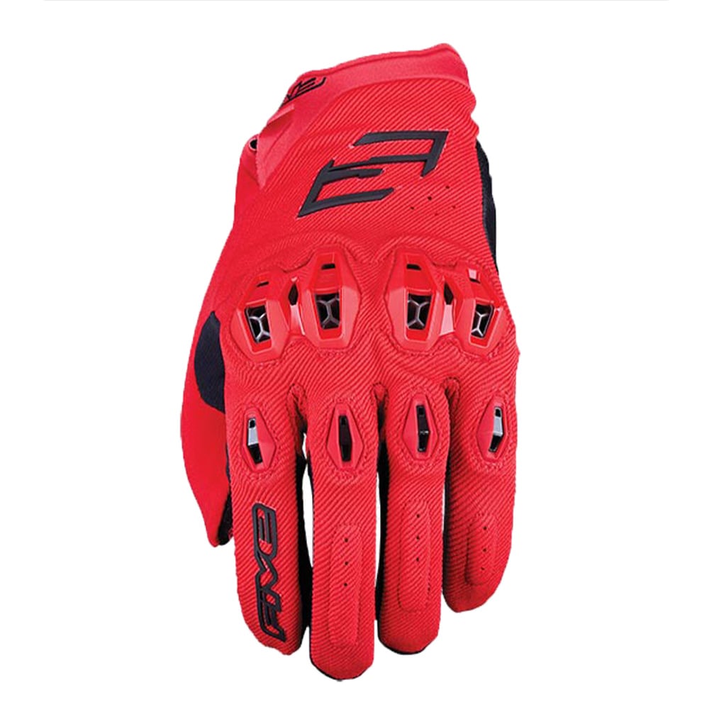 Image of Five Stunt Evo 2 Rouge Gants Taille 3XL