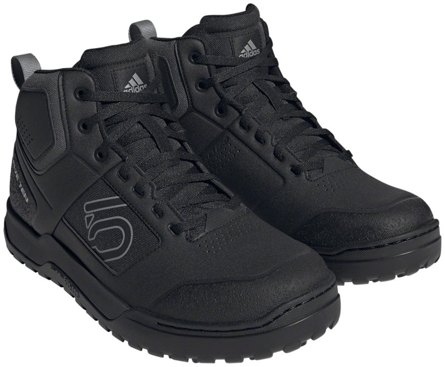 Image of Five Ten Impact Pro Flat Shoe Mid Flat Shoe - Men's Core Black/Gray Three/Gray Six