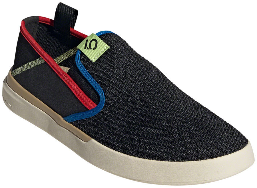 Image of Five Ten Sleuth Slip-On Flat Shoe - Men's Core Black/Carbon/Red