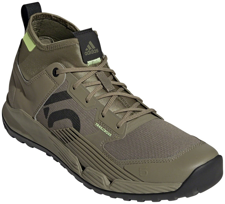 Image of Five Ten Trailcross XT Flat Shoes - Men's Orbit Green/Carbon/Pulse Lime