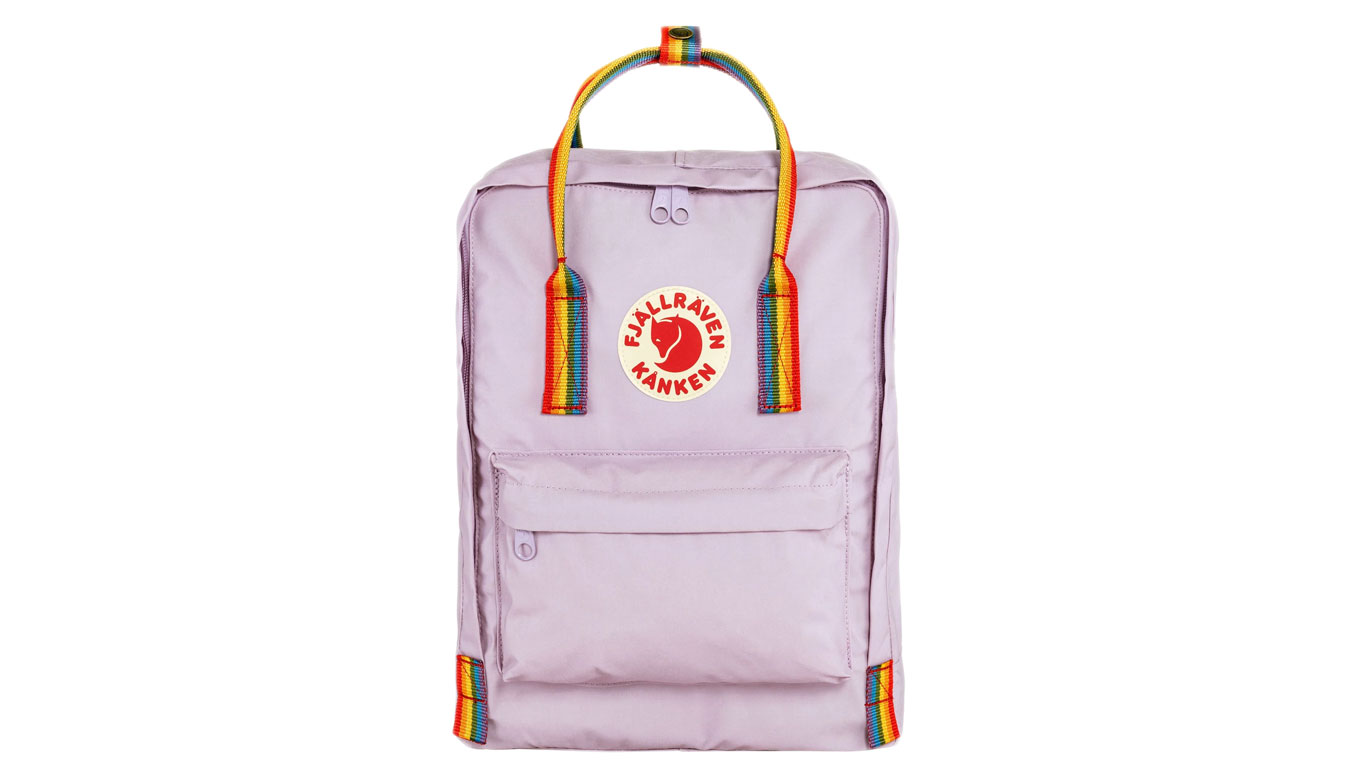 Image of Fjällräven Kånken Rainbow Mini Pastel Lavender US