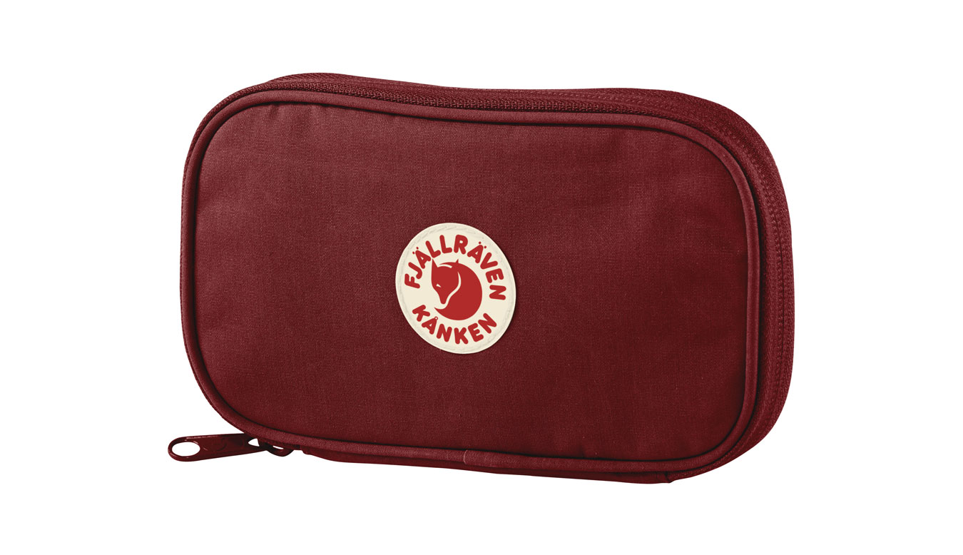 Image of Fjällräven Kånken Travel Wallet Ox Red HU