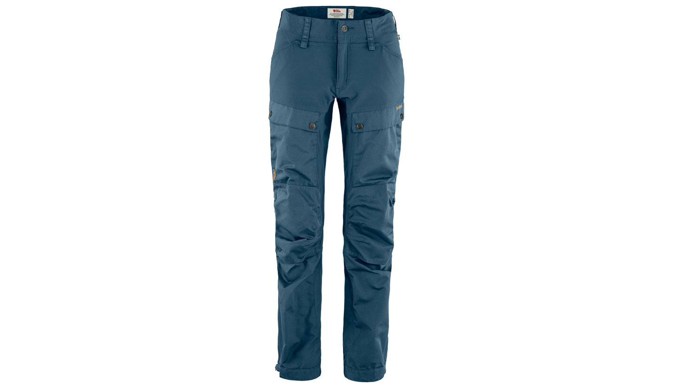 Image of Fjällräven Keb Trousers Curved W Reg Indigo Blue CZ