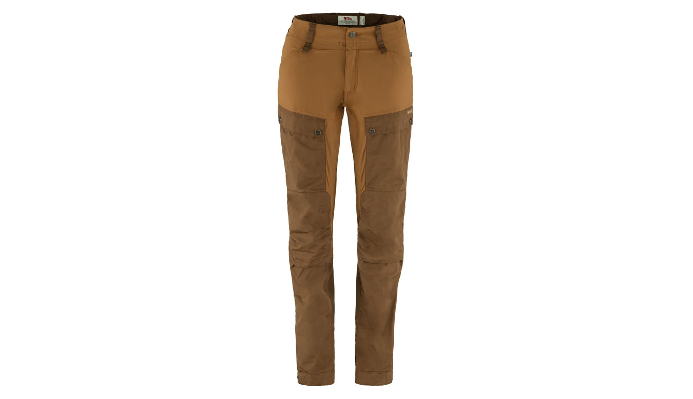 Image of Fjällräven Keb Trousers Curved W Reg Timber Brown FR