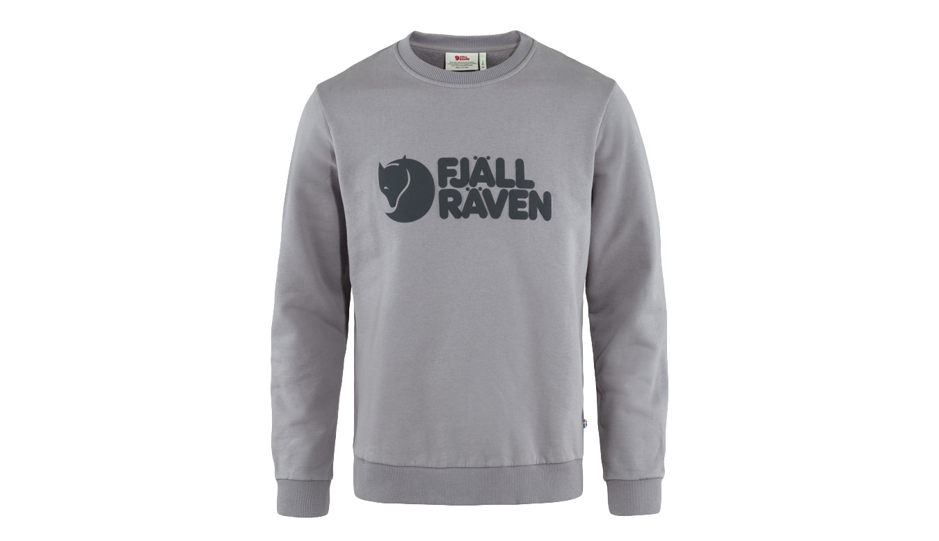 Image of Fjällräven Logo Sweater M Flint Grey IT