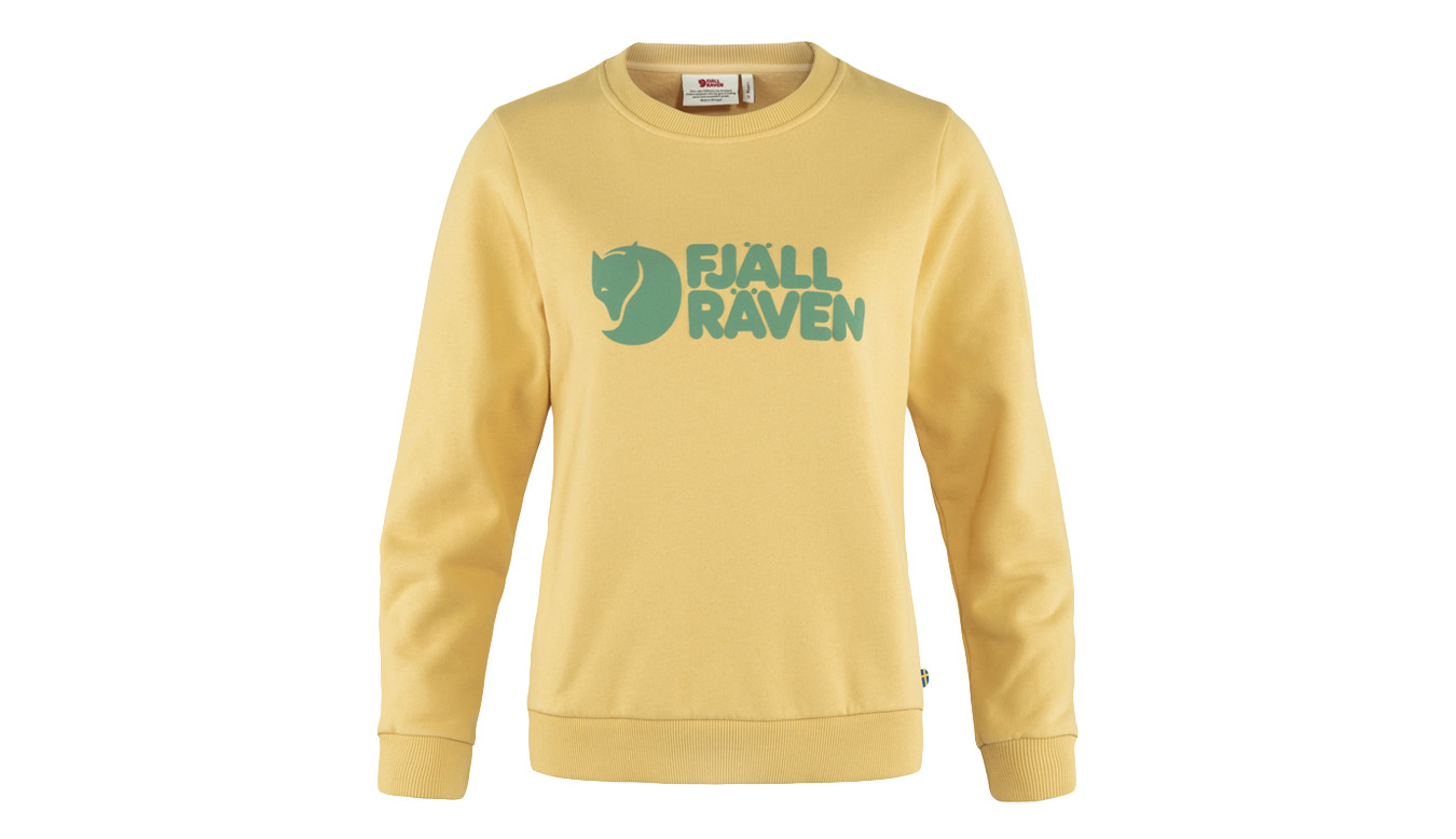 Image of Fjällräven Logo Sweater W Mais Yellow FR