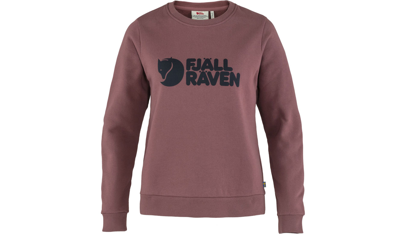 Image of Fjällräven Logo Sweater W Mesa Purple CZ