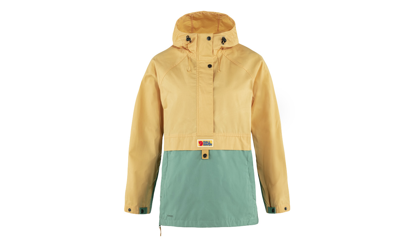 Image of Fjällräven Vardag Anorak W Mais Yellow-Aloe Green ESP