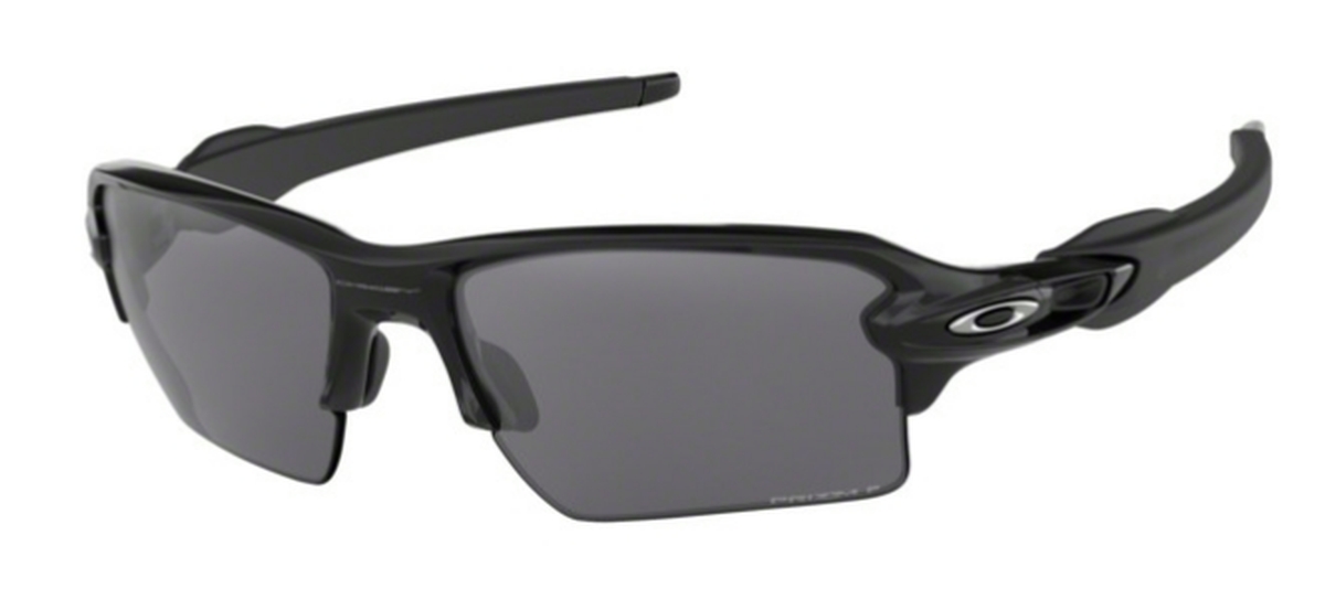 Image of Flak 20 XL OO 9188 Sunglasses 72 Polished Black / Prizm Black Polarized