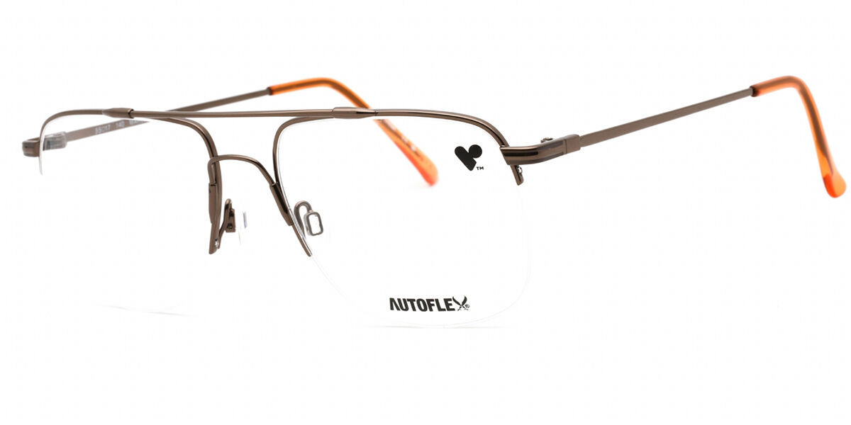 Image of Flexon A17 200 Óculos de Grau Marrons Masculino PRT