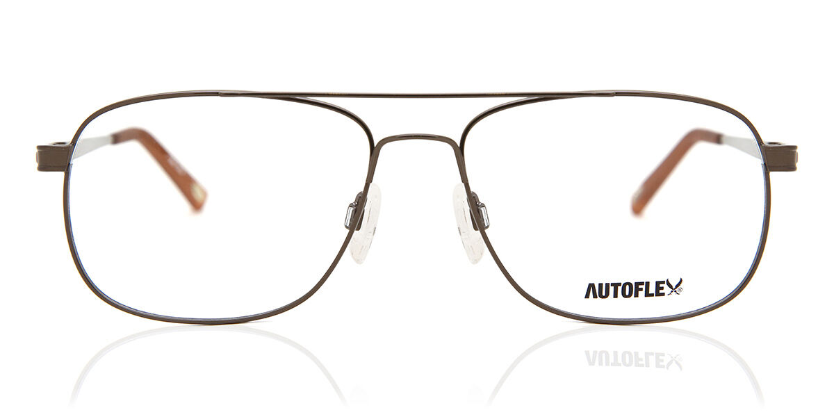 Image of Flexon Autoflex Desperado 210 Óculos de Grau Marrons Masculino PRT