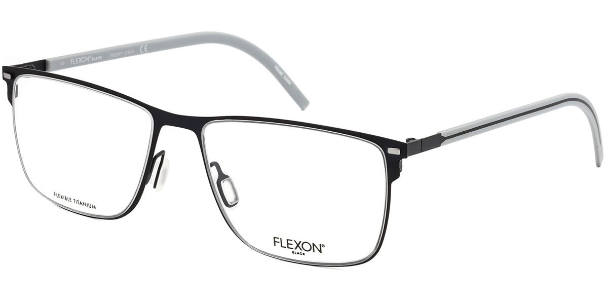 Image of Flexon B2077 412 Óculos de Grau Pretos Masculino PRT