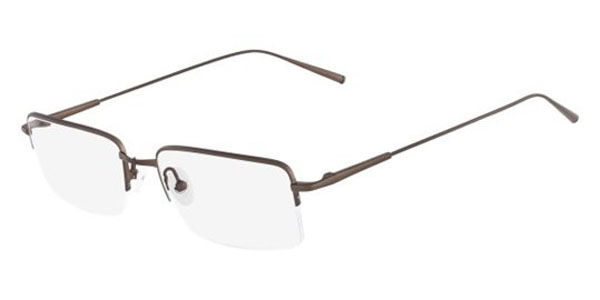 Image of Flexon Brin 210 Óculos de Grau Marrons Masculino BRLPT