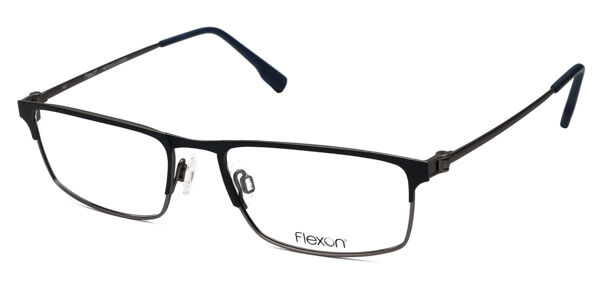 Image of Flexon E1075 412 Óculos de Grau Azuis Masculino BRLPT