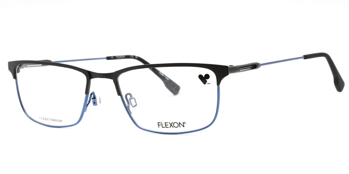 Image of Flexon E1120 003 Óculos de Grau Azuis Masculino PRT