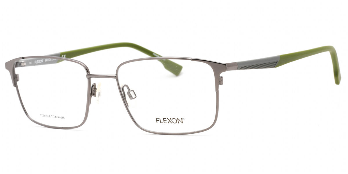 Image of Flexon E1126 072 Óculos de Grau Gunmetal Masculino BRLPT