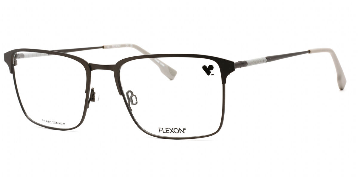 Image of Flexon E1131 315 Óculos de Grau Verdes Masculino BRLPT