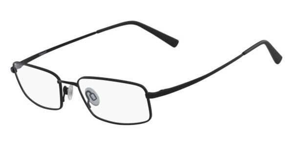 Image of Flexon Einstein 600 001 Óculos de Grau Pretos Masculino BRLPT