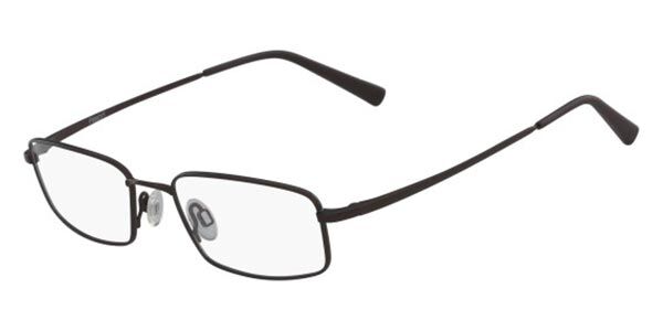 Image of Flexon Einstein 600 210 Óculos de Grau Marrons Masculino PRT