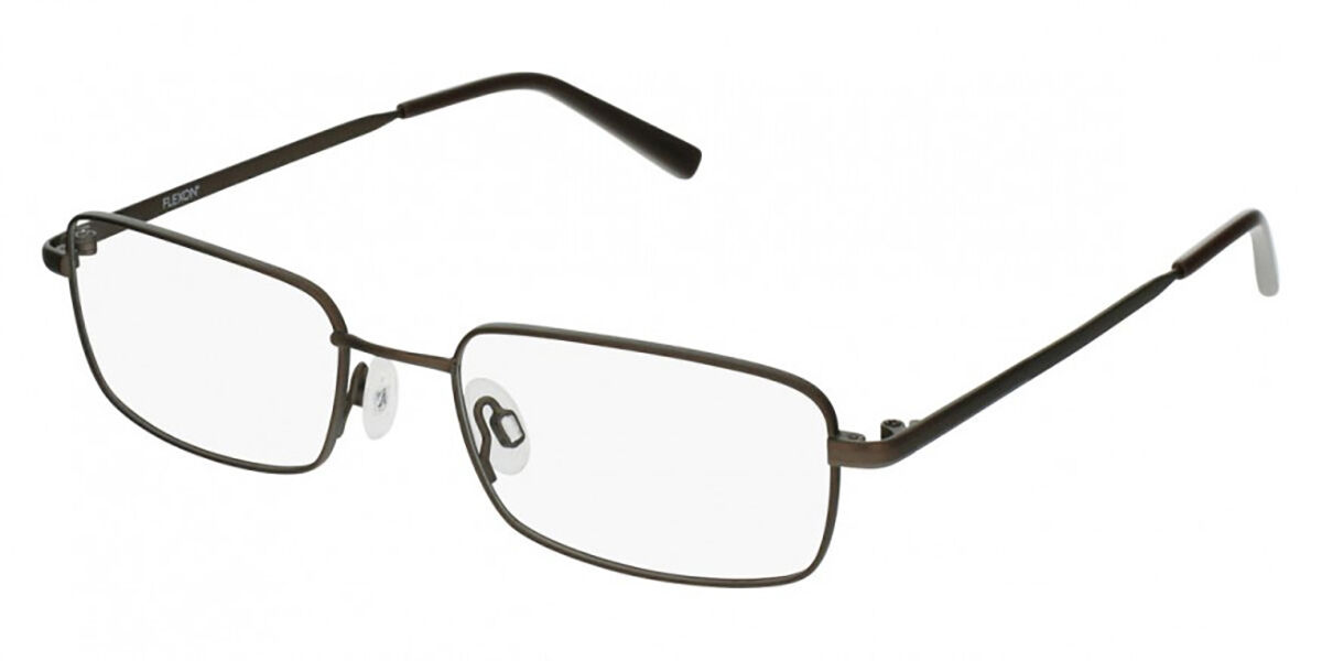 Image of Flexon H6051 210 Óculos de Grau Marrons Masculino BRLPT
