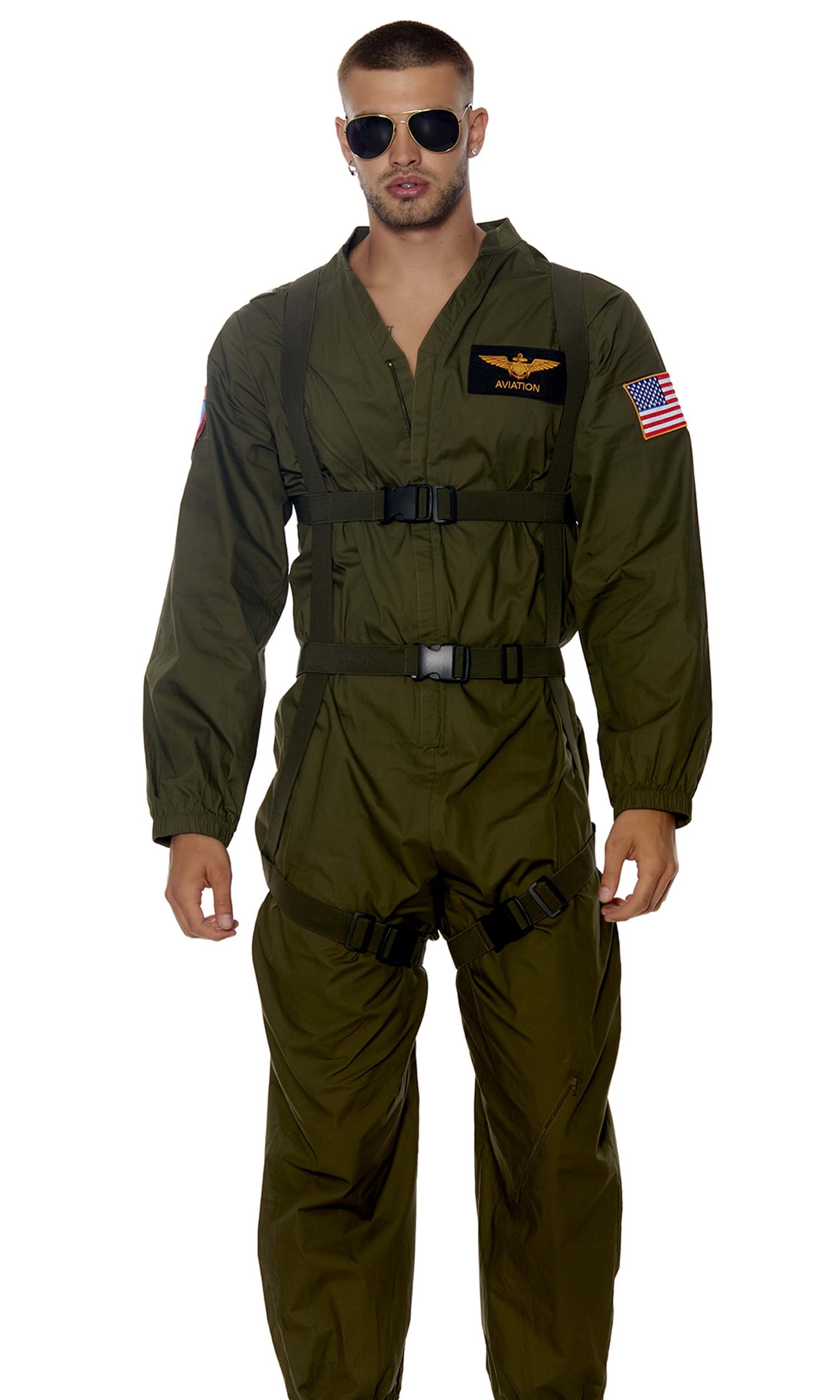 Image of Flight or Fight Movie Character Men's Costume ID FP552942-S/M