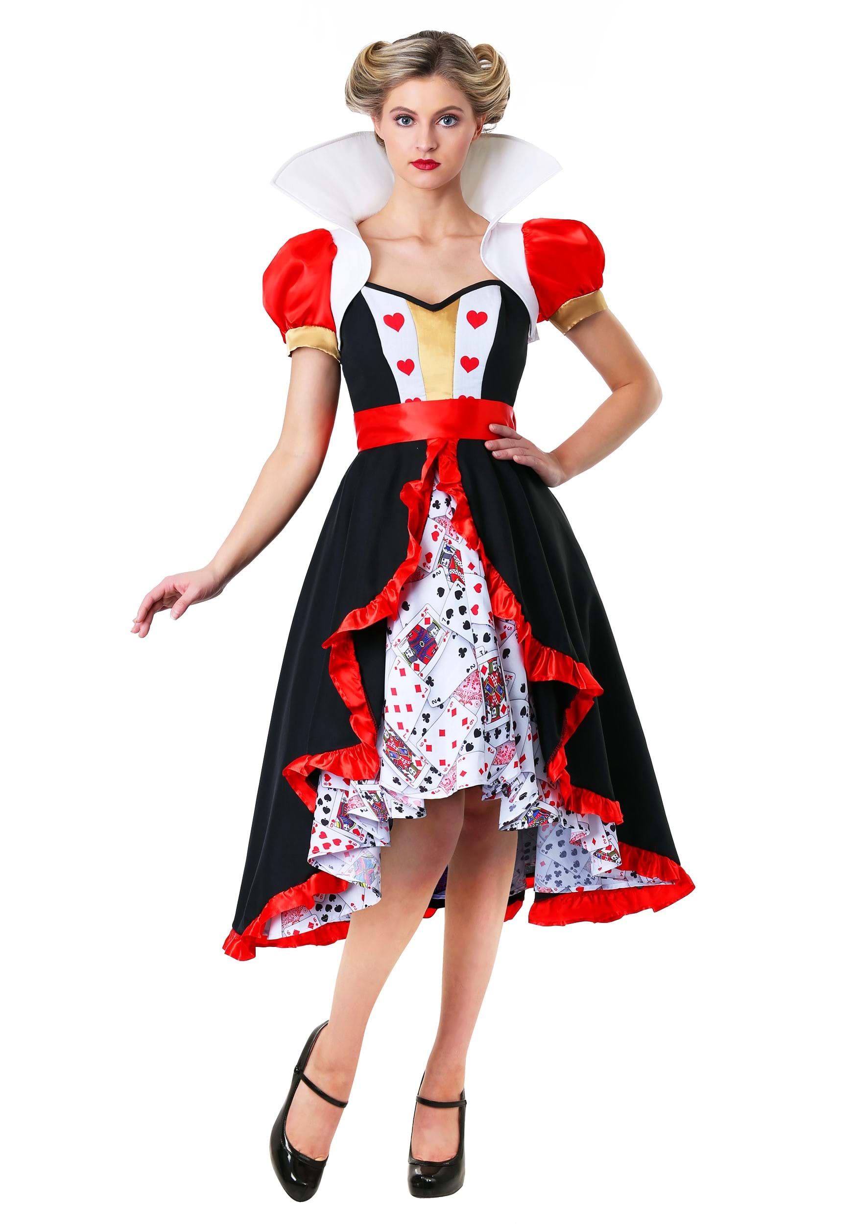 Image of Flirty Queen of Hearts Costume for Women ID FUN3737AD-XL