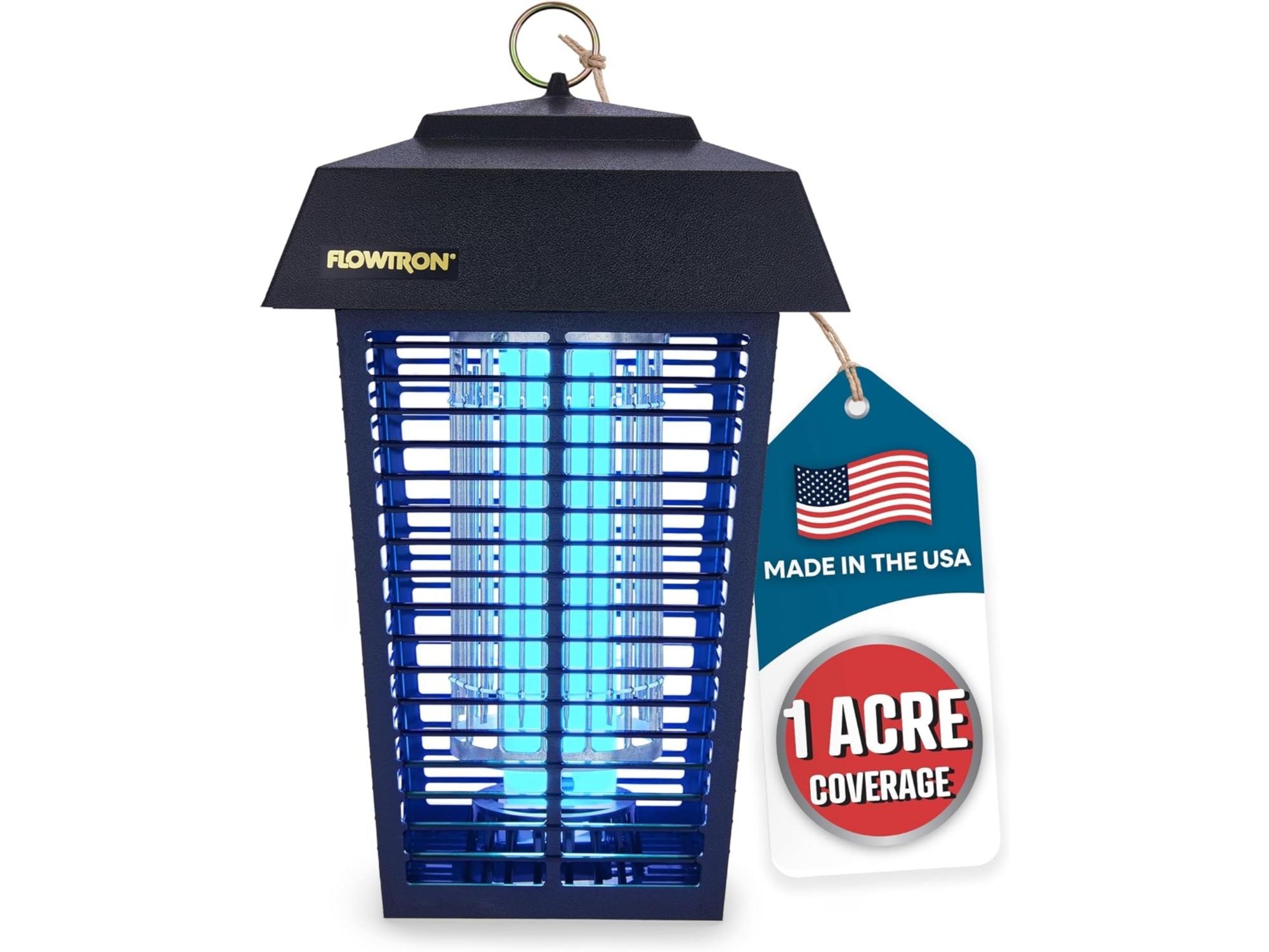Image of Flowtron Bug Zapper Mosquito Zapper with 1 Acre of Coverage Black ID 026713700433