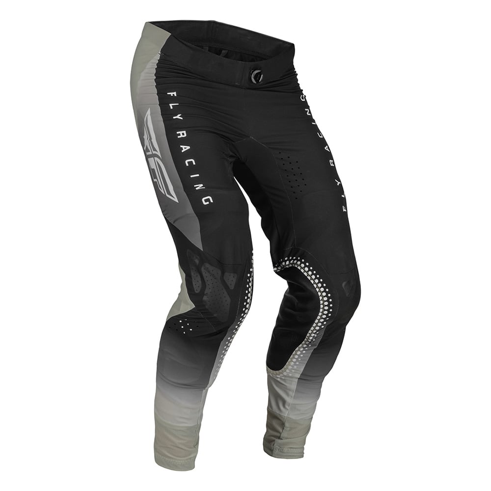 Image of Fly Racing MX Pants Lite Black Anthracite Grey Talla 28
