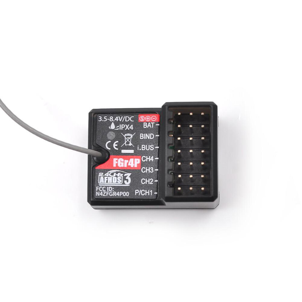 Image of FlySky FGr4P 24GHz 4CH AFHDS 3 RC Receiver PWM/PPM/Ibus/Sbus Output for RC Car Boat